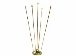 11-basetta ottone lux in fusione diametro 85 a 5 astine art.131-5.jpg